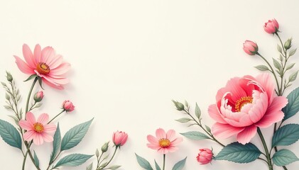 Delicate, small-scale floral print on light background, light, spring, white