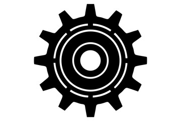 gear icon vector illustration