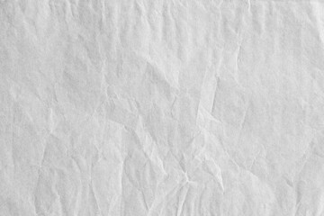 White crumpled material texture surface