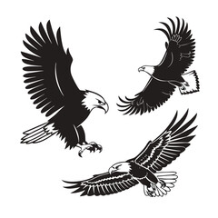 Egal black and white vector