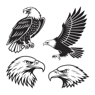 Egal black and white vector