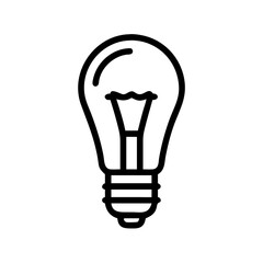 Icon of a Light Bulb