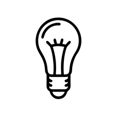 Icon of a Light Bulb
