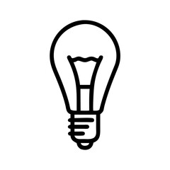 Icon of a Light Bulb