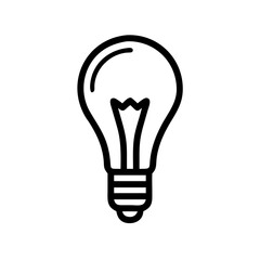 Icon of a Light Bulb
