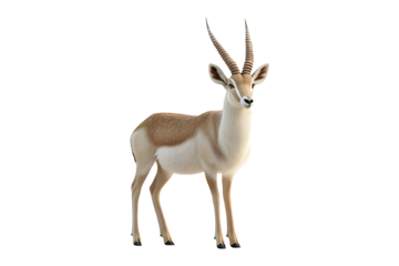 Eland antelope isolated on transparent background