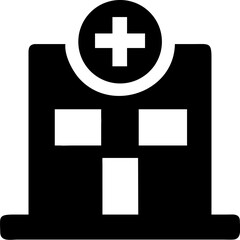 Obraz premium Hospital icon vector