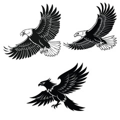 Egal black and white vector