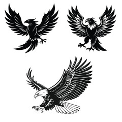 Egal black and white vector