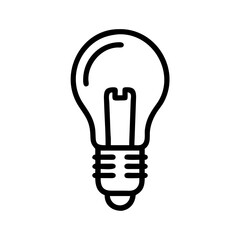 Icon of a Light Bulb