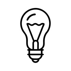 Icon of a Light Bulb
