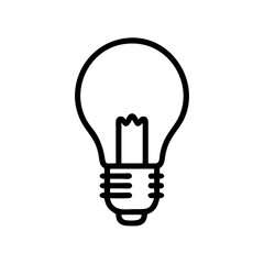 Icon of a Light Bulb