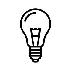 Icon of a Light Bulb