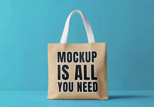 Studio Tote Bag Mockup