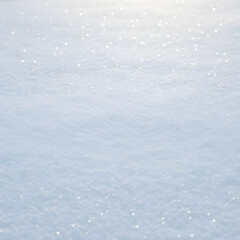 Obraz premium Sparkling Winter Snow Background