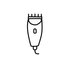 Hair clipper icon