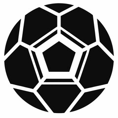 Fototapeta premium soccer ball on white background
