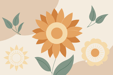 abstract floral background