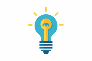 light bulb idea concept vector illustrations 