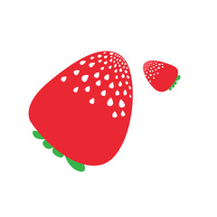 Strawberries Clipart PNG – Hand-Drawn Summer Fruit Illustration – Transparent Background

