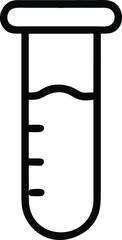 Test Tube with Cap Icon