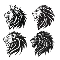 Lion Head Vector