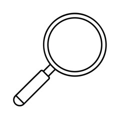 vector magnifying glass