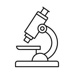 microscope vector icon