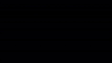 Flare transition with rising smoke, creating a dramatic scene change effect.