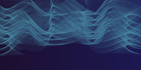 abstract blue digital equalizer, vector of sound wave pattern element.eps10