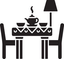 table Flat vector icon