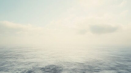 Obraz premium Tranquil, hazy, overcast landscape