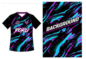 Sublimation jersey design vector background spray techno neon brush retro banner poster marble bright light modern abstract pattern mountain sporty batik wave