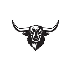 Steer / Bull Logomark Logo Icon