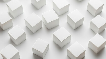 Abstract background geometric pattern of cubes