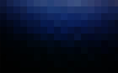 Deep Blue Pixelated Gradient Background with Dark and Cool Tones - Minimalist Abstract Digital Art for Modern Design, Technology, and Atmospheric Visual Projects