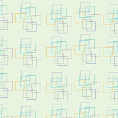 Geometric seamless pattern design vector.