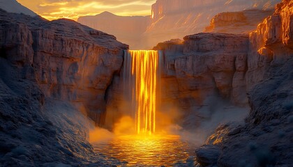 Fototapeta premium grand canyon at sunset