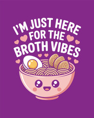 Ramen Vector T-Shirt Design Art & Illustration, Hoodie, Bag, Sticker and more use