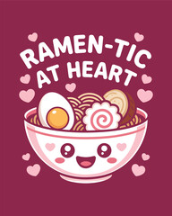 Ramen Vector T-Shirt Design Art & Illustration, Hoodie, Bag, Sticker and more use