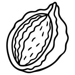 dried-fruit--icon-line-art-vector--