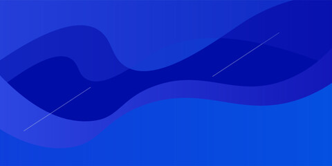 Abstract blue color background. Dynamic shapes composition. Eps10 vector