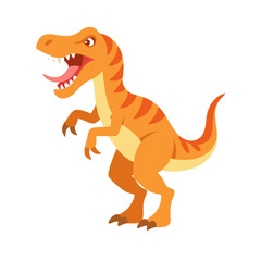 tyrannosaurus dinosaur vector illustration