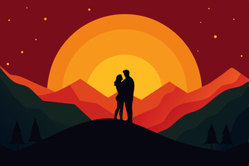 silhouette of a woman