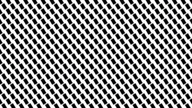 Rectangles in rotation pattern