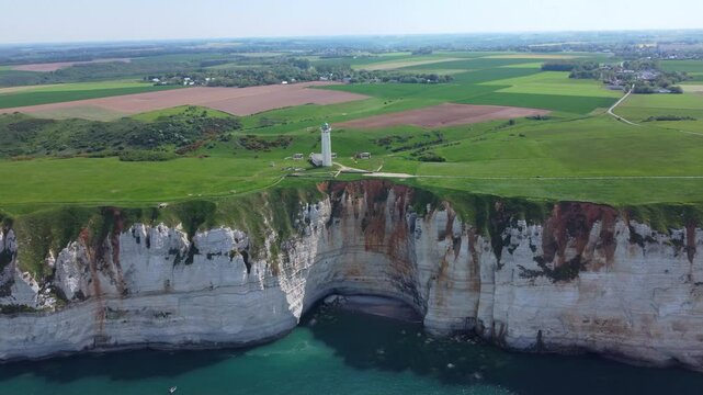 Phare d'Antifer en Normandie