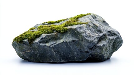 natural stone isolated on white