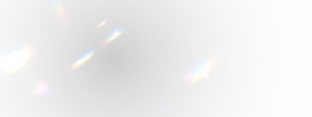 Transparent PNG overlay with glistering glow, streaks of rainbow light, crystal ray and shiny gem flare, optical spectrum, iridescent effect and bokeh sparkle in vibrant fantasy decoration