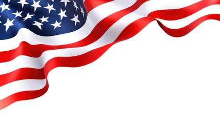 Fototapeta premium Majestic display of stars and stripes, a symbol of patriotism national pride