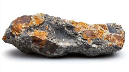 mineral stone isolated on white background